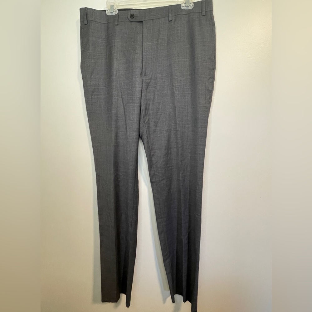 Ralph Lauren Lexington Charcoal Tailored Dress Pants 36W
